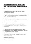 CPI CERTIFICATION TEST STUDY GUIDE 2026 QUESTIONS WITH ANSWERS GRADED A&plus;