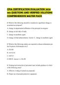 CPIA CERTIFICATION EVALUATION 2026 565 QUESTIONS AND VERIFIED SOLUTIONS COMPREHENSIVE MASTER PACK