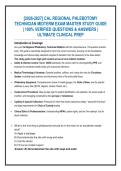 REGIONAL PHLEBOTOMY TECHNICIAN MIDTERM EXAM 2 VERSIONS