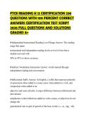 FTCE READING K 12 CERTIFICATION 230 QUESTIONS WITH 100 PERCENT CORRECT ANSWERS CERTIFICATION TEST SCRIPT 2026 FULL QUESTIONS AND SOLUTIONS GRADED A&plus;