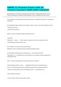 NBME 31 Practice Exam with All Correct Answers 2025-2026 Updated&period;