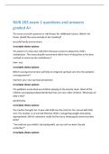NUR 203 exam 1 questions and answers  graded A&plus; 