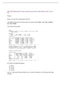 MGT 6203 Midterm Part 1 Exam &vert; Questions and Answers &vert; 2026 Update &vert; 100&percnt; Correct &ndash; GT&period;