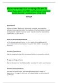Governmental Accounting--Exam &num;1  -exam elaborations with 100&percnt; verified answer&sol;solutions- Excel & Succeed - academic year &lpar;2026-2027&rpar;  &period;pdf