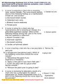 ATI Pharmacology Proctored Exam 2025 150 Questions with Verified Answers Complete Exam Prep Study Guide 2026 A&plus;