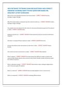 HESI ENTRANCE TESTBANK EXAM 800 QUESTIONS AND CORRECT  ANSWERS COVERING MOST TESTED QUESTIONS BASED ON  2026&sol;2027 LATEST GUIDELINES 