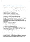 NUR 612 - Exam 3 Questions and answers already Graded A&plus; 