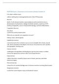 NUR 650 Exam 1 Questions and answers already Graded A&plus;  