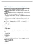 NUR 612 - Exam 4 Questions and answers already Graded A&plus;  