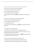 Nur 600 - Exam 1 Questions and answers already Graded A&plus;  