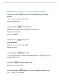 NUR 426 Exam 1 Questions and answers already Graded A&plus;  