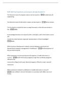 NUR 330 Final Questions and answers already Graded A&plus;  