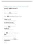 NUR 233 mental health Questions and answers already Graded A&plus;  