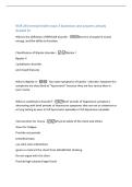 NUR 233 mental health exam 2 Questions and answers already  Graded A&plus;  