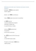 NUR 233 mental health exam 1 Questions and answers already  Graded A&plus;  