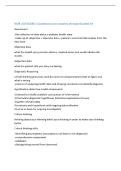 NUR 218 EXAM 1 Questions and answers already Graded A&plus;  