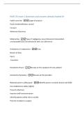 NUR 172 exam 1 Questions and answers already Graded A&plus;  
