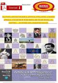 Artificial Intelligence&colon; A Modern Approach&comma; 4th Edition by Peter Norvig & Stuart Russell &ndash; Solutions & Instructor Manual &vert; Chapters 1&ndash;28 Complete &lpar;A&plus; Grade&rpar;