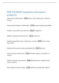 NUR 376 Patho Final Exam Questions and Answers