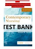 Test Bank For Contemporary Nursing  Issues&comma;  Trends&comma; &Management 9th Edition  by Barbara  Cherry&comma; Susan R&period;Jacob 