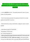AIC 301 Pro Tools 101 Exam Prep 2026 &vert; 125 Verified Q&A