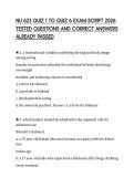 NU 623 QUIZ 1 TO QUIZ 6 EXAM SCRIPT 2026 TESTED QUESTIONS AND CORRECT ANSWERS ALREADY PASSED