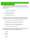CON 3990 Contracting Certification Quiz 1 of 4 Test Bank  2026 &vert; Questions & Answers