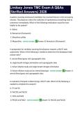 Lindsey Jones TMC Exam A Q&As &lpar;Verified Answers&rpar; 2026