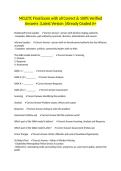 MCLETC Final Exam with all Correct & 100&percnt; Verified Answers &vert;Latest Version &vert;Already Graded A&plus;