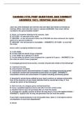 CANNON CTFA PREP QUESTIONS AND CORRECT ANSWERS 100&percnt; VERIFIED 2026-2027&excl;&excl;