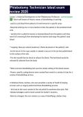 Phlebotomy Technician latest exam review 2026