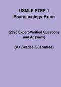 USMLE Step 1 Pharmacology Exam Questions and Answers PDF &vert; Study Guide
