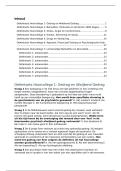 HHS Ped&period; Jaar 2&comma; blok 3 - Aantekeningen &plus; tentamenvragen 