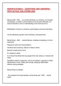 NUR3678 EXAM &num;1 - QUESTIONS AND ANSWERS &vert;  WITH ACTUAL SOLUTIONS 2026