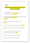 GFEBS Real Property Reports Exam Guide Review 100&percnt; Guaranteed Pass&excl;