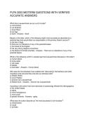 PLPA 2003 MIDTERM QUESTIONS WITH VERIFIED ACCURATE ANSWERS