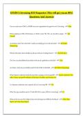GFEBS G-Invoicing BIO Requester &lpar;This will get you an 80&percnt;&rpar; Questions And Answers