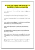 GFEBS Spending Chain- Material And Vendor Questions And Answers &sol; 100&percnt; Correct&comma; GFEBS Spending Chain - Purchase Order - Exam Test Guide Questions And Answers&comma; GFEBS Project Systems Course Questions And Answers - 100&percnt; Guaranteed Pass&excl;&excl;&comma; GFEBS Real Property
