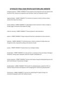 AP BIOLOGY FINAL EXAM REVIEW QUESTIONS AND ANSWERS&period;