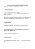 IHMO TEST REVIEW CH&period;11 QUESTIONS AND ANSWERS