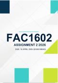 FAC1602 Assignment 2 Semester 1 2026 - Due 15 April 2026 &lpar;2&colon;45&rpar;