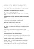 MKT 3401 EXAM 1 QUESTIONS AND ANSWERS