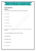 Cardiovascular Nursing Exam Actual Exam 2026&sol;2027 &vert; Expert Verified Most Tested &vert; AHA & ACC Guidelines &vert; Answers & Rationales &vert; 75 Real Questions &vert; Pass Guaranteed - Graded A&plus;