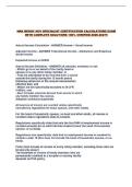 NAN MCKAY HCV SPECIALIST CERTIFICATION CALCULATIONS EXAM WITH COMPLETE SOLUTIONS 100&percnt; VERIFIED 2026-2027&excl;&excl;