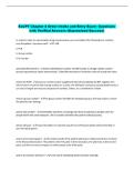 ExCPT Chapter 4 Order Intake and Entry Exam- Questions  with Verified Answers &lpar;Guaranteed Success&rpar; 
