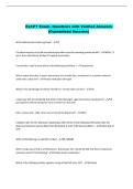 ExCPT Exam- Questions with Verified Answers  &lpar;Guaranteed Success&rpar; 