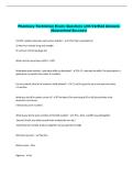 Pharmacy Technician Exam- Questions with Verified Answers  &lpar;Guaranteed Success&rpar; 