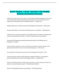 ExCPT Chapter 3 Exam- Questions with Verified  Answers &lpar;Guaranteed Success&rpar;