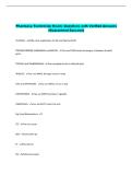 Pharmacy Technician Exam- Questions with Verified Answers  &lpar;Guaranteed Success&rpar;
