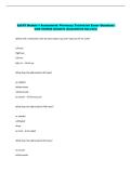 ExCPT Module 1 Assessment&colon; Pharmacy Technician Exam- Questions  with Verified Answers &lpar;Guaranteed Success&rpar;
